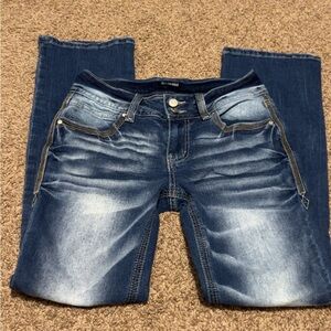 Flamingo Women's Straight Leg Jeans in Blue